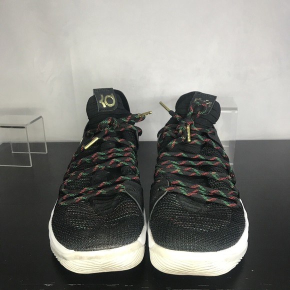 Nike KD 10 BHM Black History Month Basketball Shoes Men’s Size 11 897817-003 - Picture 3 of 4
